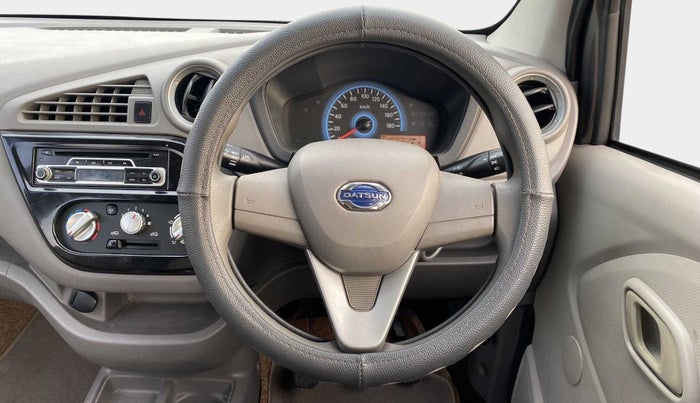 2016 Datsun Redi Go T (O), Petrol, Manual, 51,489 km, Steering Wheel Close Up