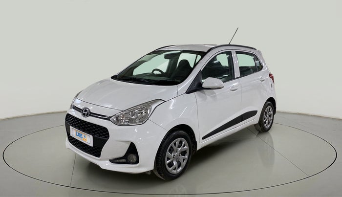 2018 Hyundai Grand i10 SPORTZ 1.2 KAPPA VTVT, Petrol, Manual, 46,139 km, Left Front Diagonal