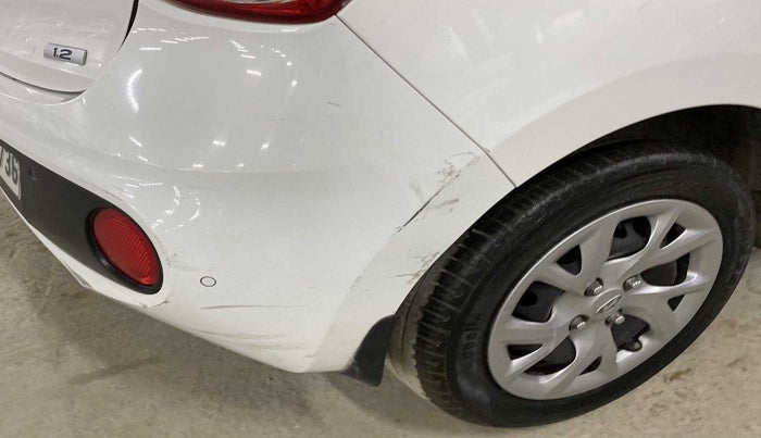 2018 Hyundai Grand i10 SPORTZ 1.2 KAPPA VTVT, Petrol, Manual, 46,139 km, Rear bumper - Minor scratches