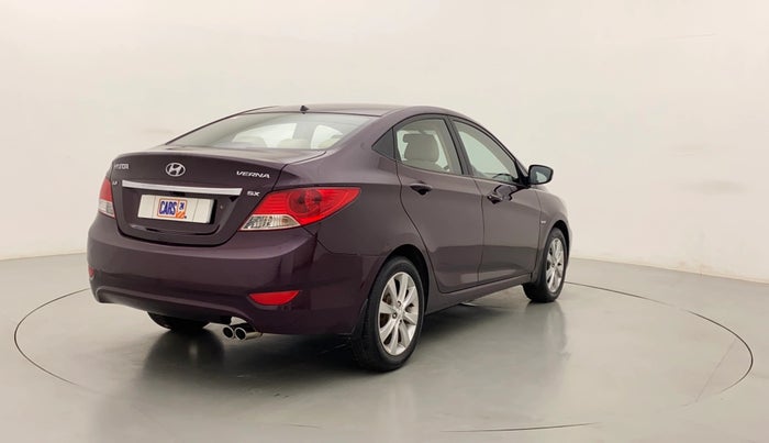 2011 Hyundai Verna FLUIDIC 1.6 VTVT SX, Petrol, Manual, 46,510 km, Right Back Diagonal
