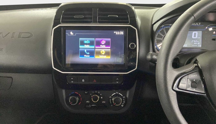 2023 Renault Kwid CLIMBER 1.0 (O) DUAL TONE, Petrol, Manual, 2,759 km, Infotainment System