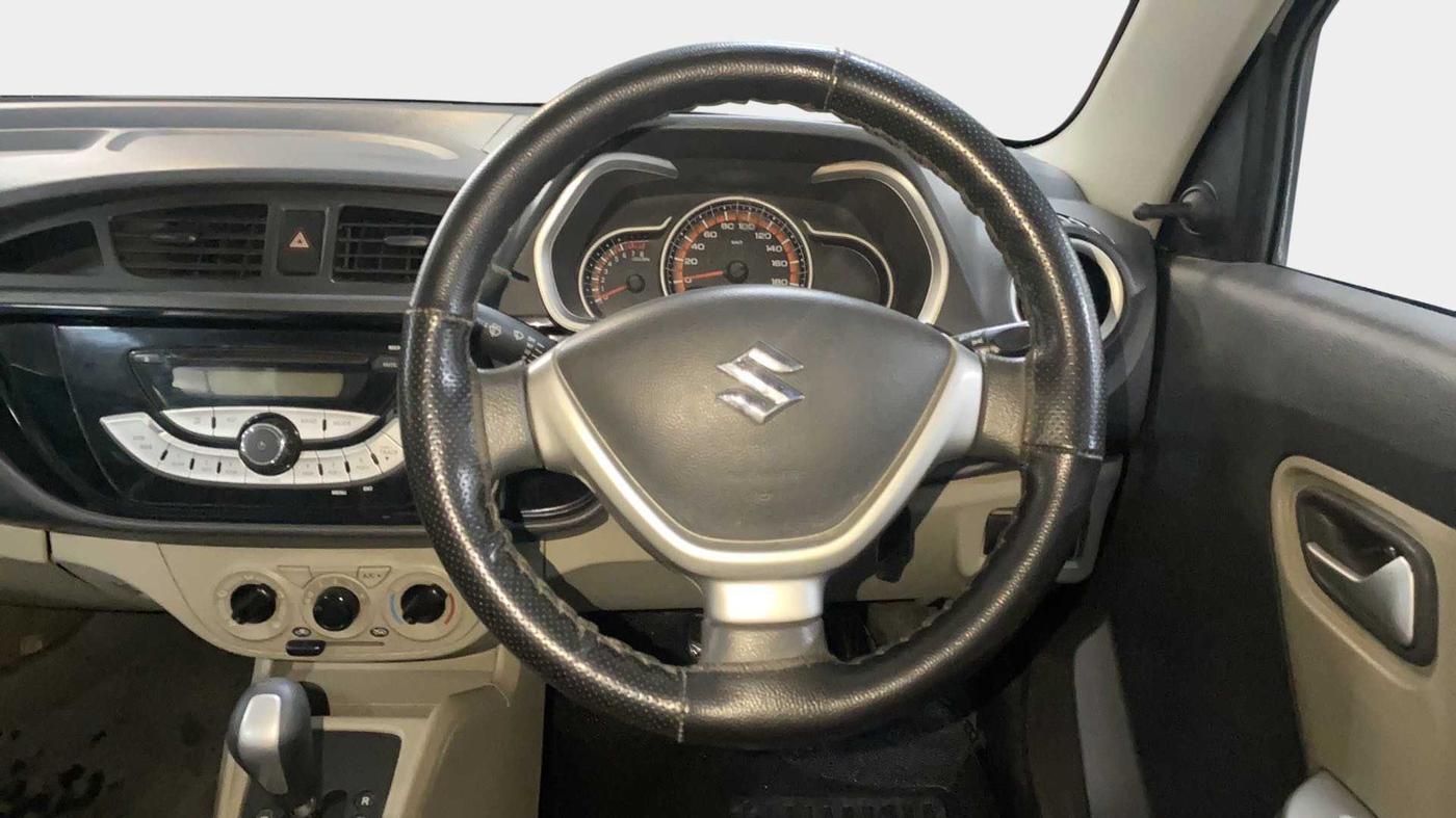 2017 Maruti Alto K10 VXI (O) AMT, Petrol, Automatic, 46,718 km, Steering Wheel Close Up