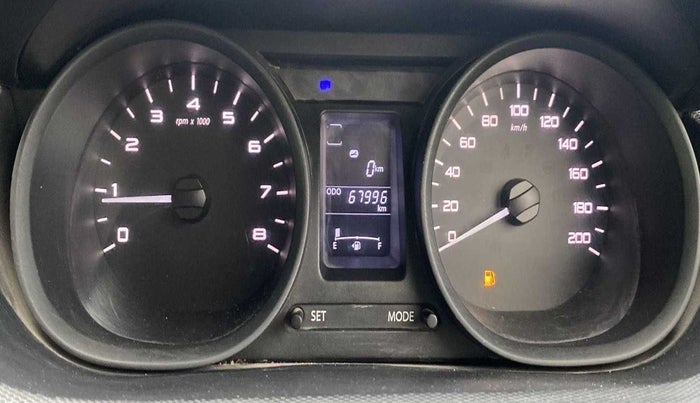 2016 Tata Tiago XT PETROL, Petrol, Manual, 67,928 km, Odometer Image
