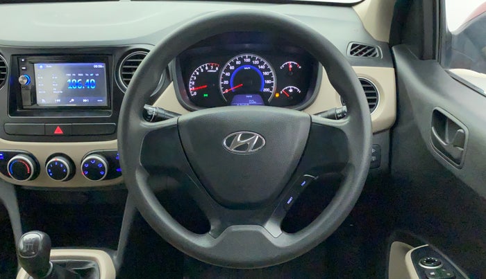 2017 Hyundai Grand i10 MAGNA 1.2 KAPPA VTVT, Petrol, Manual, 53,468 km, Steering Wheel Close Up