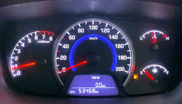 2017 Hyundai Grand i10 MAGNA 1.2 KAPPA VTVT, Petrol, Manual, 53,468 km, Odometer Image