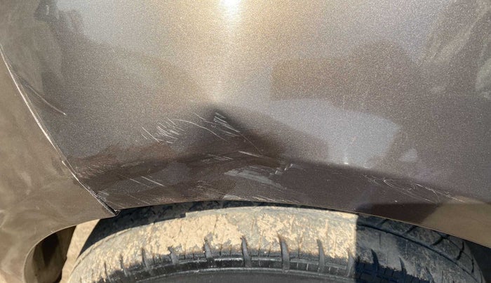 2013 Maruti Ritz VXI, Petrol, Manual, 43,864 km, Left fender - Slight discoloration