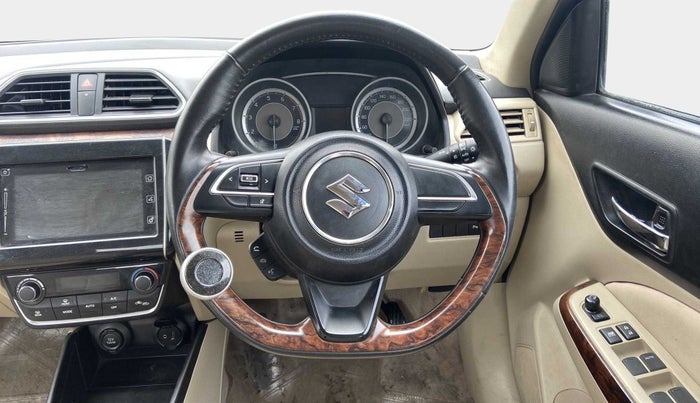 2017 Maruti Dzire ZXI PLUS AMT, Petrol, Automatic, 17,325 km, Steering Wheel Close Up