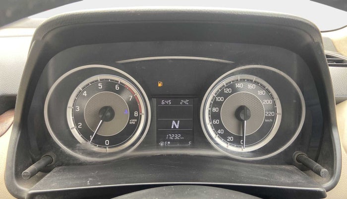 2017 Maruti Dzire ZXI PLUS AMT, Petrol, Automatic, 17,325 km, Odometer Image