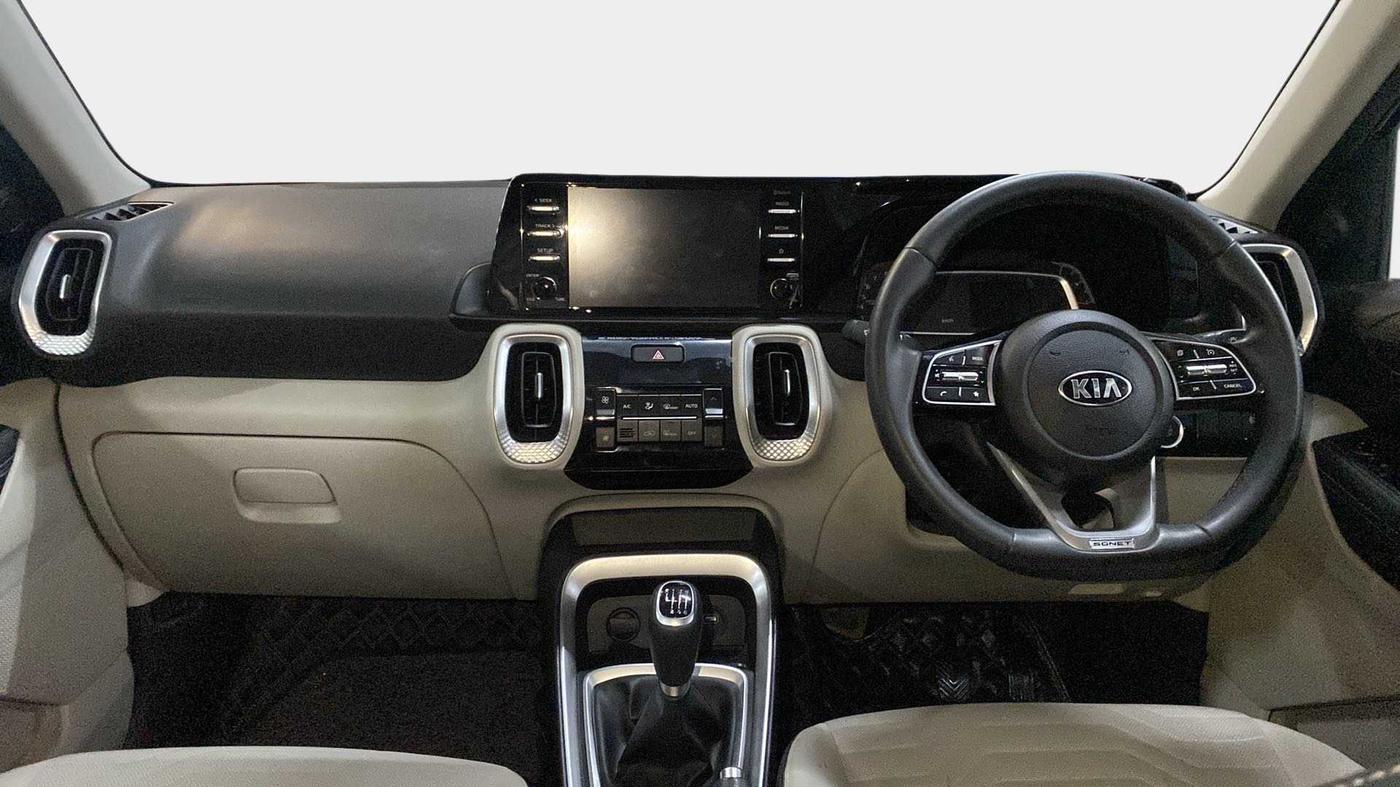 2020 KIA SONET HTX 1.0 IMT, Petrol, Manual, 16,949 km, Dashboard