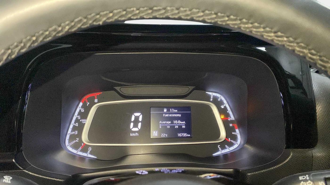 2020 KIA SONET HTX 1.0 IMT, Petrol, Manual, 16,949 km, Odometer Image
