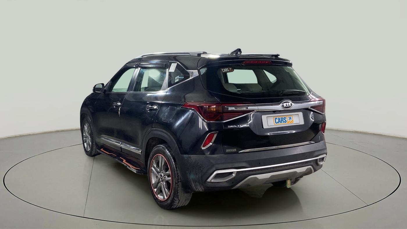 2019 KIA SELTOS HTX 1.5 PETROL, Petrol, Manual, 40,444 km, Left Back Diagonal