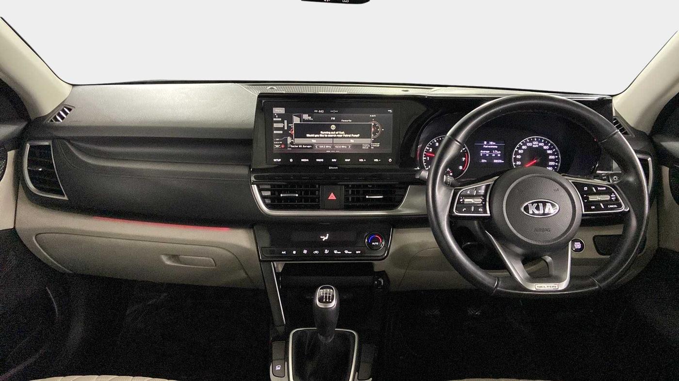 2019 KIA SELTOS HTX 1.5 PETROL, Petrol, Manual, 40,444 km, Dashboard