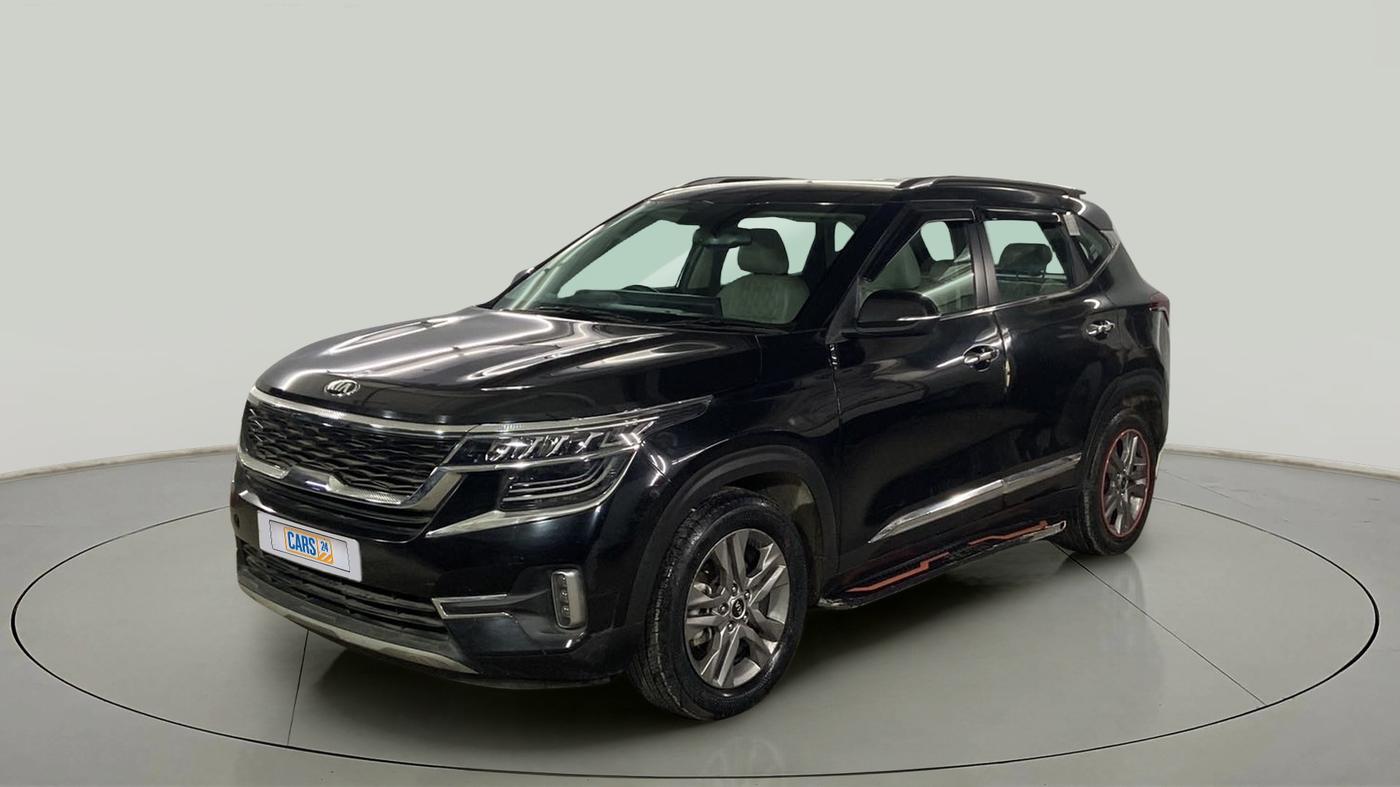 2019 KIA SELTOS HTX 1.5 PETROL, Petrol, Manual, 40,444 km, Left Front Diagonal