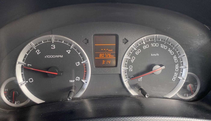 2012 Maruti Swift VDI, Diesel, Manual, 80,711 km, Odometer Image