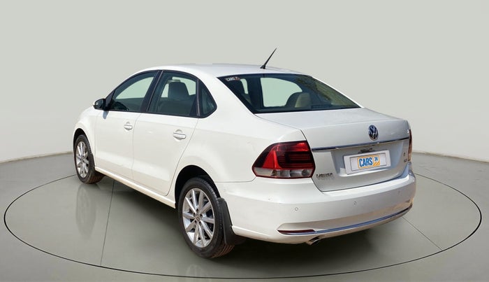 2017 Volkswagen Vento HIGHLINE PLUS 1.2 AT 16 ALLOY, Petrol, Automatic, 44,681 km, Left Back Diagonal