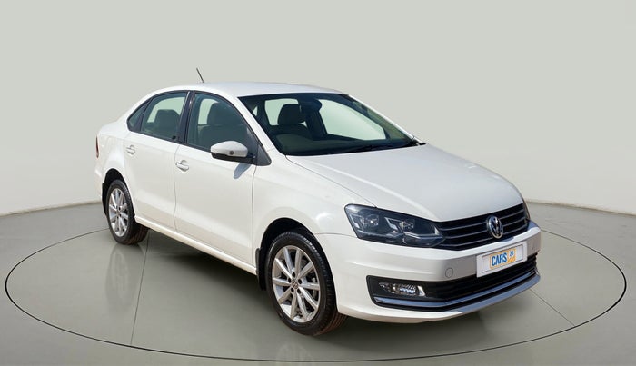 2017 Volkswagen Vento HIGHLINE PLUS 1.2 AT 16 ALLOY, Petrol, Automatic, 44,681 km, Right Front Diagonal