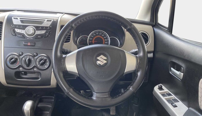 2016 Maruti Wagon R 1.0 VXI (O) AMT, Petrol, Automatic, 62,263 km, Steering Wheel Close Up