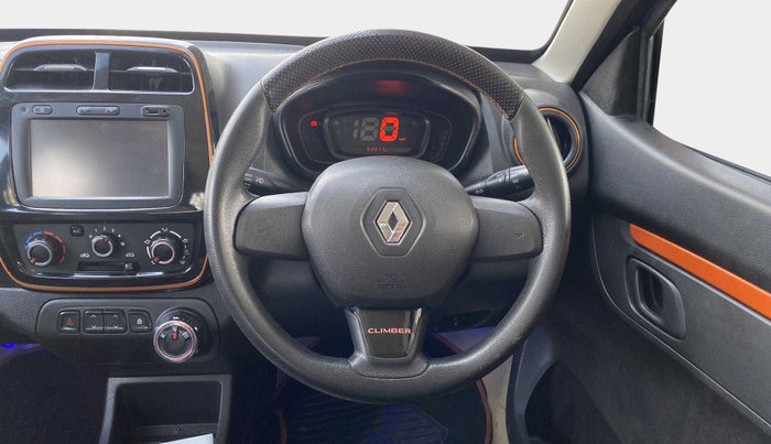 2017 Renault Kwid CLIMBER 1.0 AMT, Petrol, Automatic, 53,399 km, Steering Wheel Close Up