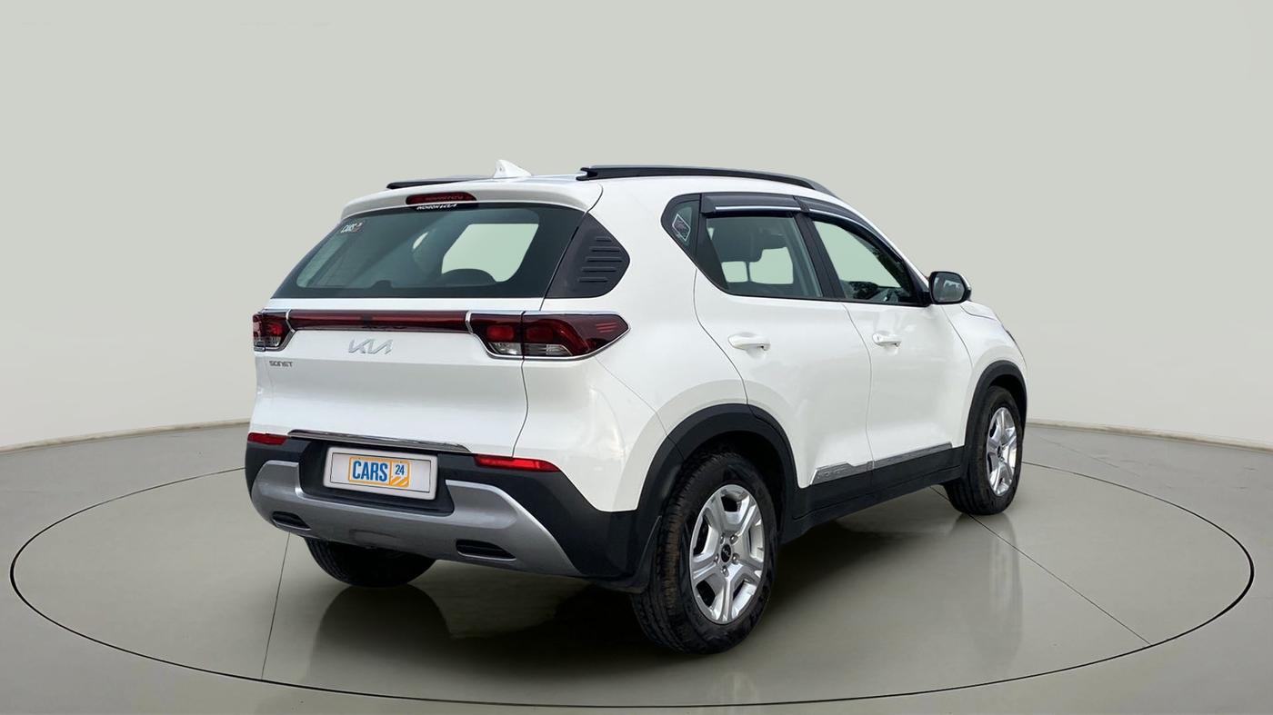 2022 KIA SONET HTK PLUS 1.2, Petrol, Manual, 10,022 km, Right Back Diagonal