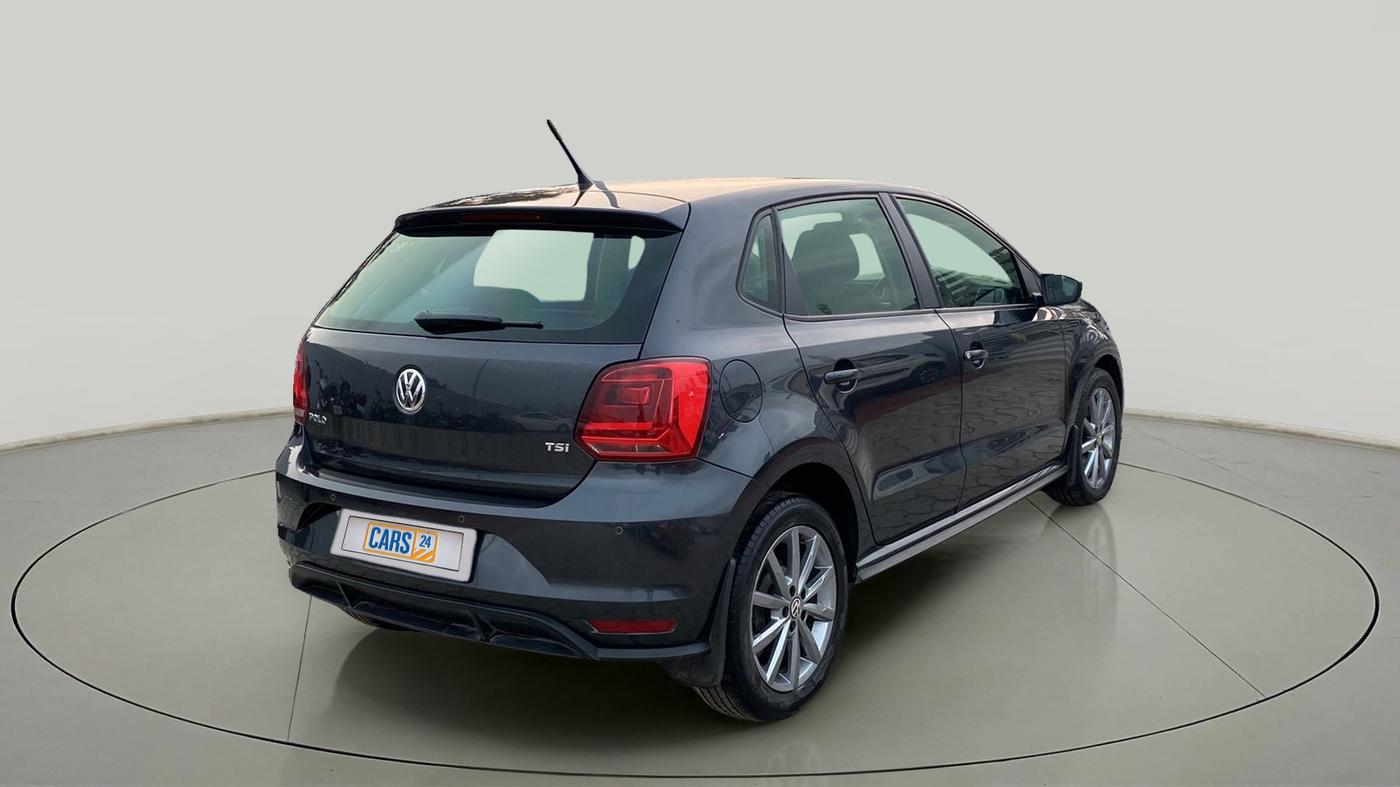 2022 Volkswagen Polo HIGHLINE PLUS 1.0L TSI, Petrol, Manual, 28,664 km, Right Back Diagonal