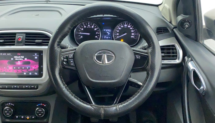 2018 Tata TIGOR XZ PLUS PETROL, Petrol, Manual, 87,428 km, Steering Wheel Close Up