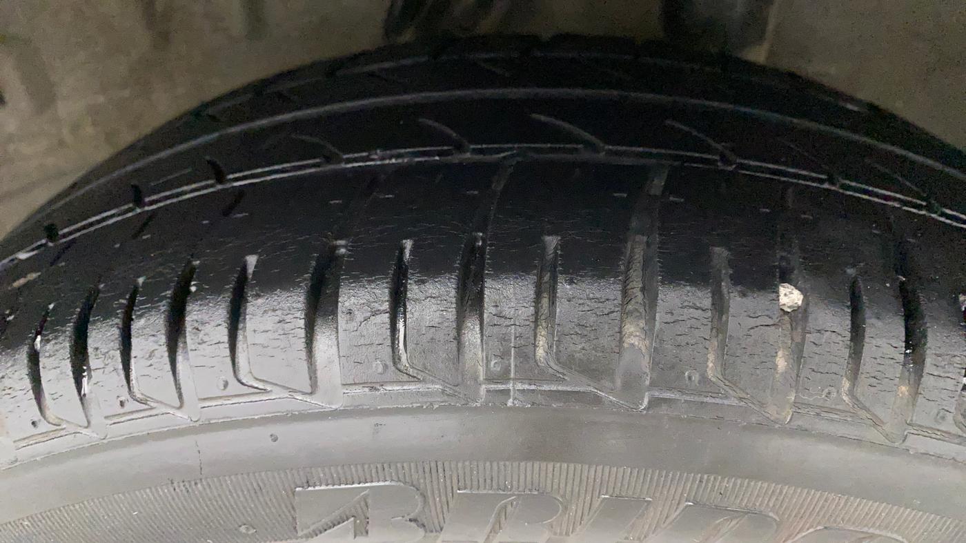 2018 Honda Amaze 1.2L I-VTEC V, Petrol, Manual, 83,858 km, Left Rear Tyre Tread