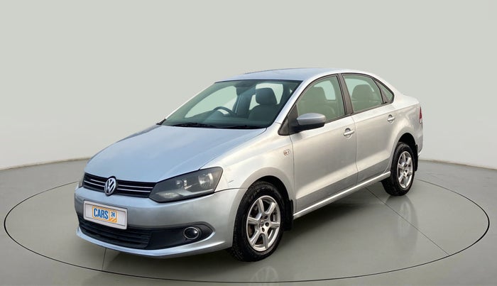 2015 Volkswagen Vento COMFORTLINE 1.2 TSI AT, Petrol, Automatic, 90,521 km, Left Front Diagonal