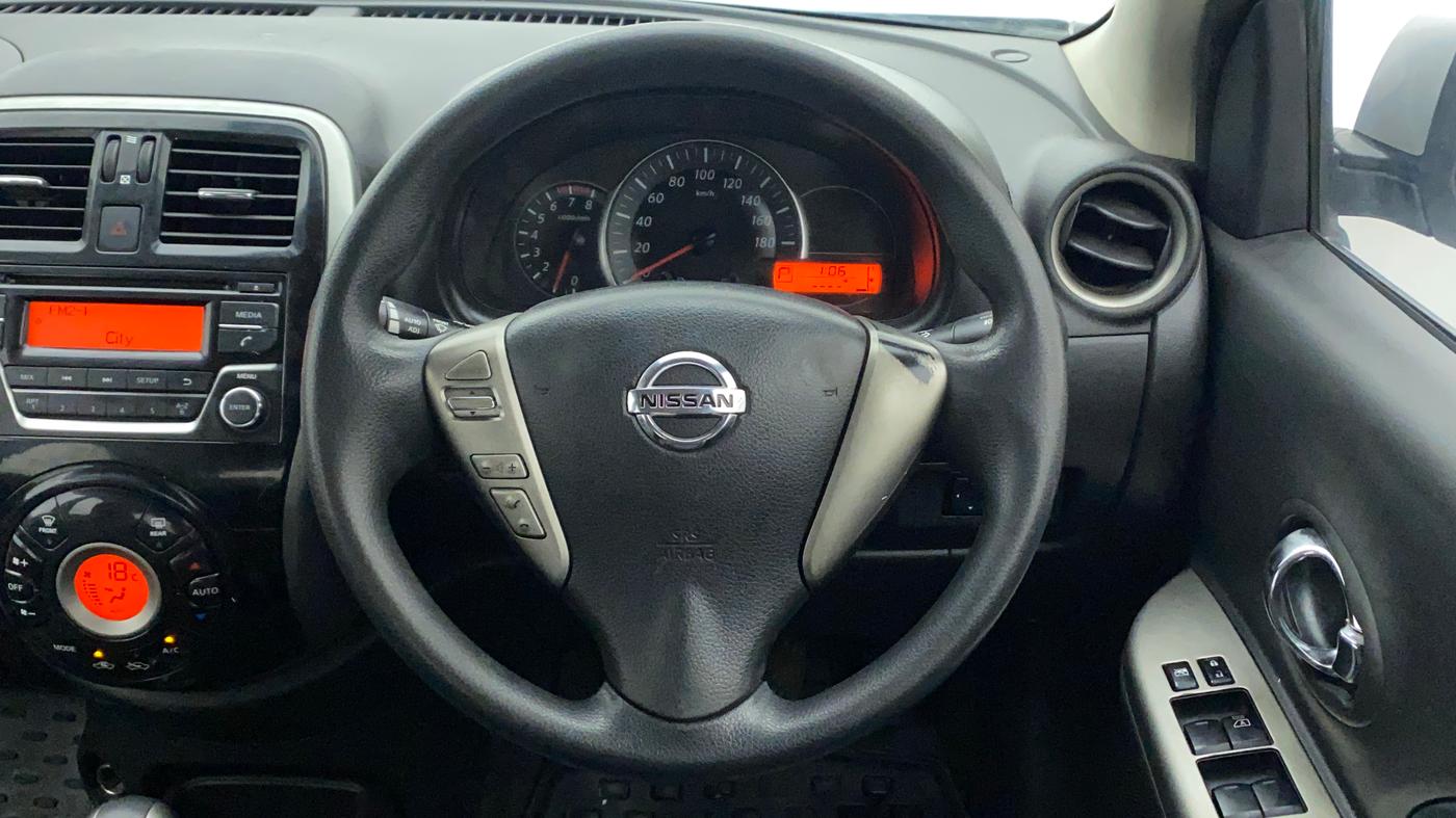 2017 Nissan Micra XV CVT, Petrol, Automatic, 89,568 km, Steering Wheel Close Up