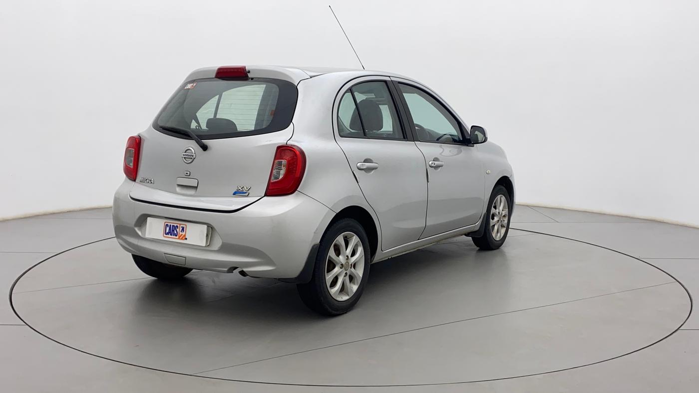 2017 Nissan Micra XV CVT, Petrol, Automatic, 89,568 km, Right Back Diagonal