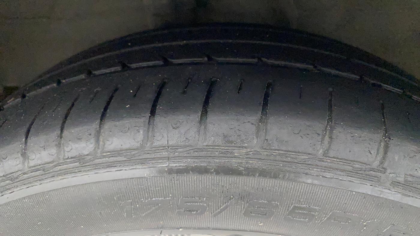 2017 Nissan Micra XV CVT, Petrol, Automatic, 89,568 km, Right Rear Tyre Tread