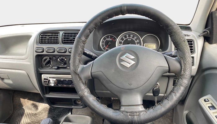2013 Maruti Alto K10 VXI, Petrol, Manual, 54,426 km, Steering Wheel Close Up