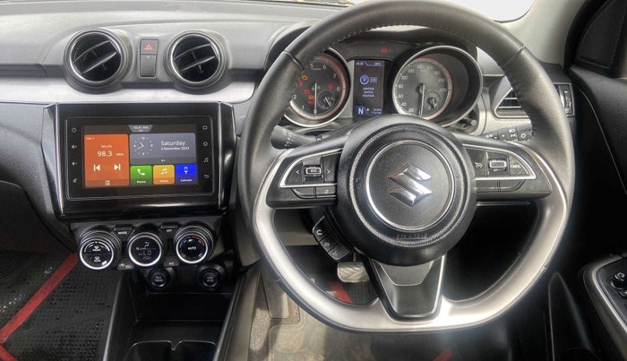2022 Maruti Swift ZXI PLUS AMT DUAL TONE, Petrol, Automatic, 11,221 km, Steering Wheel Close Up