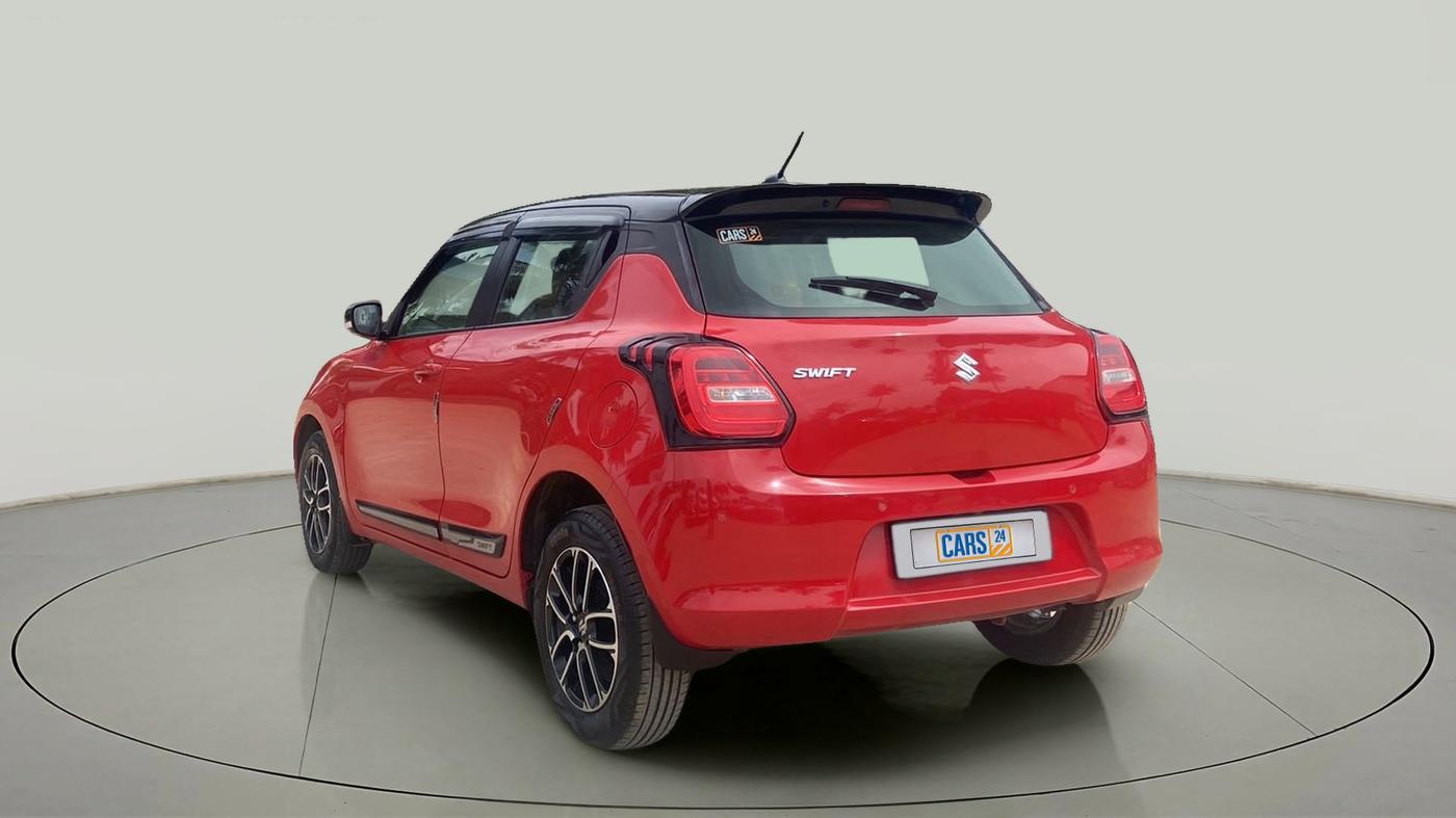 2022 Maruti Swift ZXI PLUS AMT DUAL TONE, Petrol, Automatic, 11,221 km, Left Back Diagonal