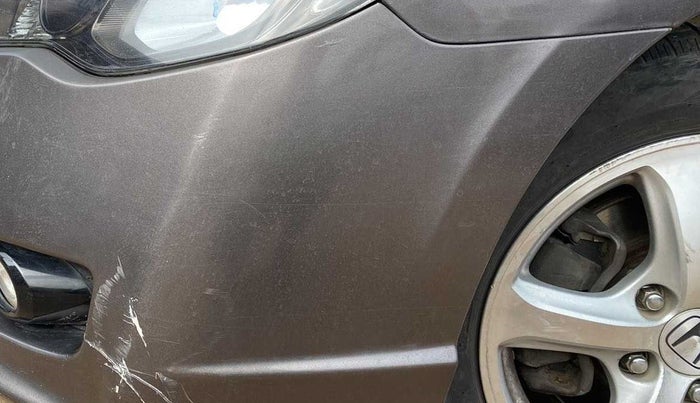 2012 Honda Civic 1.8L I-VTEC V AT SUNROOF, Petrol, Automatic, 90,628 km, Front bumper - Minor scratches