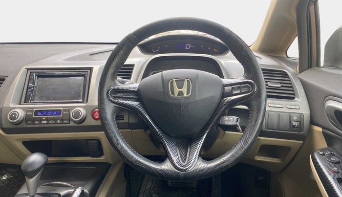 2012 Honda Civic 1.8L I-VTEC V AT SUNROOF, Petrol, Automatic, 90,628 km, Steering Wheel Close Up