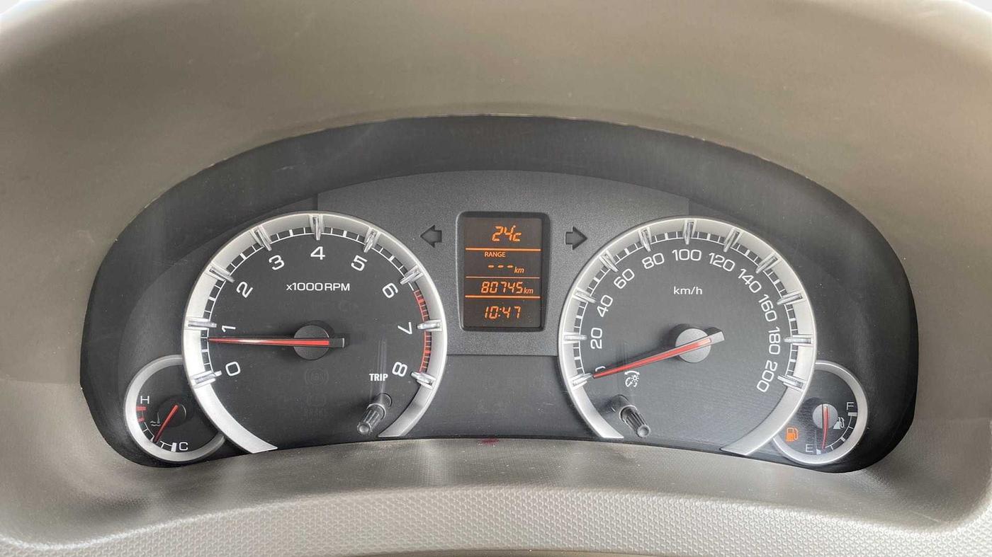 2012 Maruti Ertiga ZXI, Petrol, Manual, 80,879 km, Odometer Image