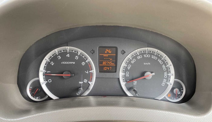 2012 Maruti Ertiga ZXI, Petrol, Manual, 80,879 km, Odometer Image