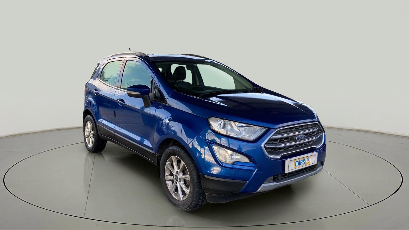 2018 Ford Ecosport TITANIUM 1.5L DIESEL, Diesel, Manual, 1,16,898 km, Right Front Diagonal