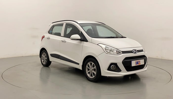 2016 Hyundai Grand i10 ASTA (O) AT 1.2 KAPPA VTVT, Petrol, Automatic, 1,02,243 km, Right Front Diagonal