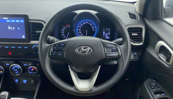 2020 Hyundai VENUE SX 1.0 TURBO, Petrol, Manual, 19,669 km, Steering Wheel Close Up