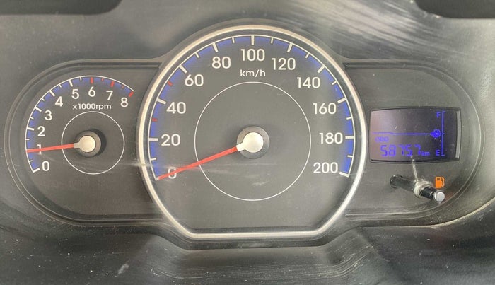 2016 Hyundai i10 MAGNA 1.1, Petrol, Manual, 58,756 km, Odometer Image