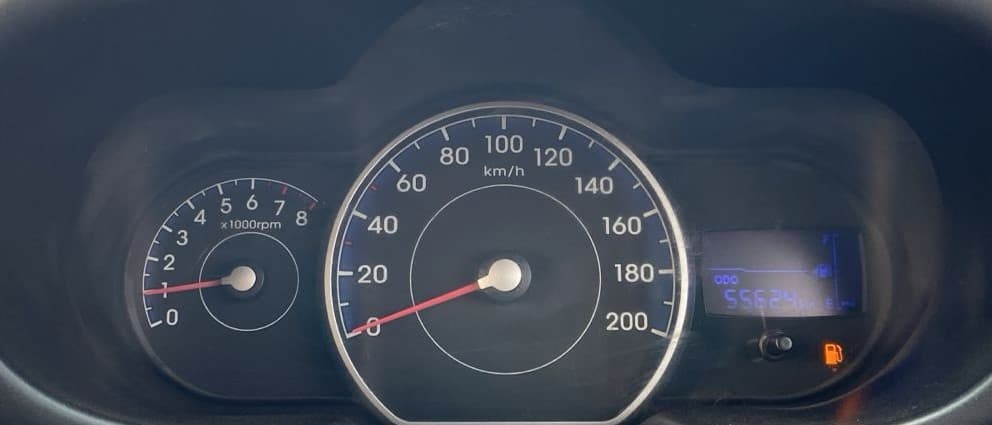 2013 Hyundai i10 MAGNA 1.2, Petrol, Manual, 55,636 km, Odometer Image
