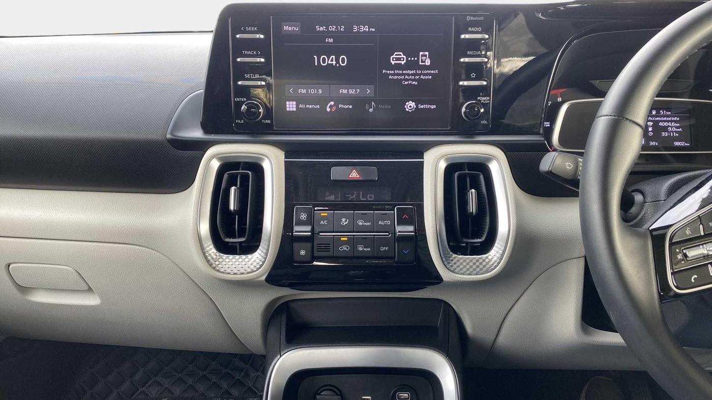 2022 KIA SONET HTX ANNIVERSARY EDITION 1.0 IMT, Petrol, Manual, 9,773 km, Air Conditioner
