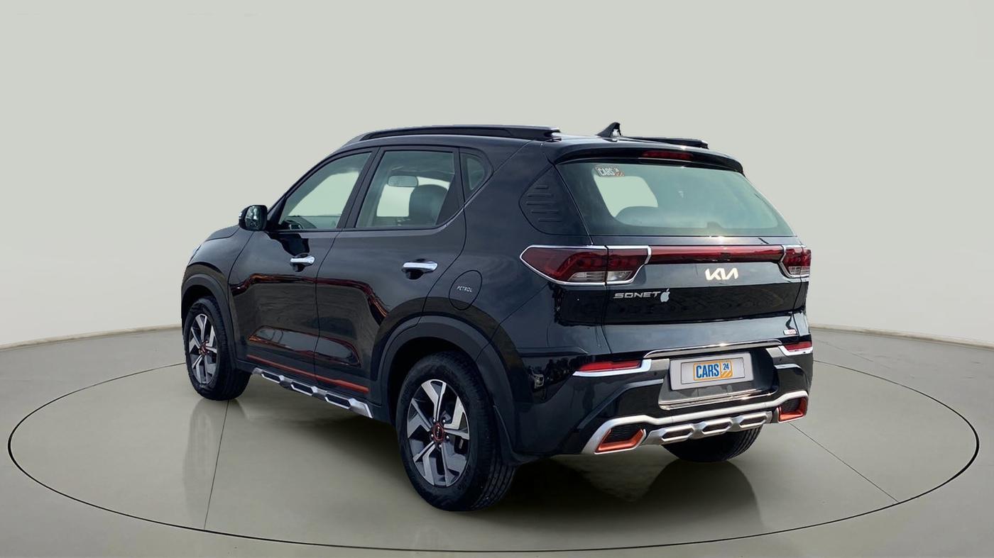 2022 KIA SONET HTX ANNIVERSARY EDITION 1.0 IMT, Petrol, Manual, 9,773 km, Left Back Diagonal