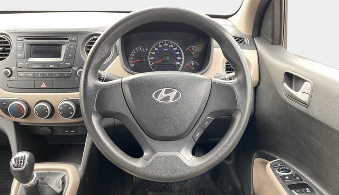 2014 Hyundai Grand i10 SPORTZ 1.2 KAPPA VTVT, Petrol, Manual, 39,667 km, Steering Wheel Close Up