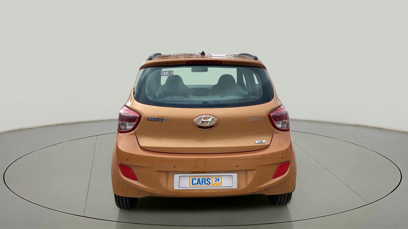 2014 Hyundai Grand i10 SPORTZ 1.2 KAPPA VTVT, Petrol, Manual, 39,667 km, Back/Rear