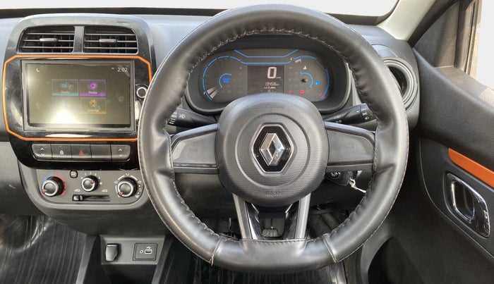 2020 Renault Kwid CLIMBER 1.0, Petrol, Manual, 13,436 km, Steering Wheel Close Up