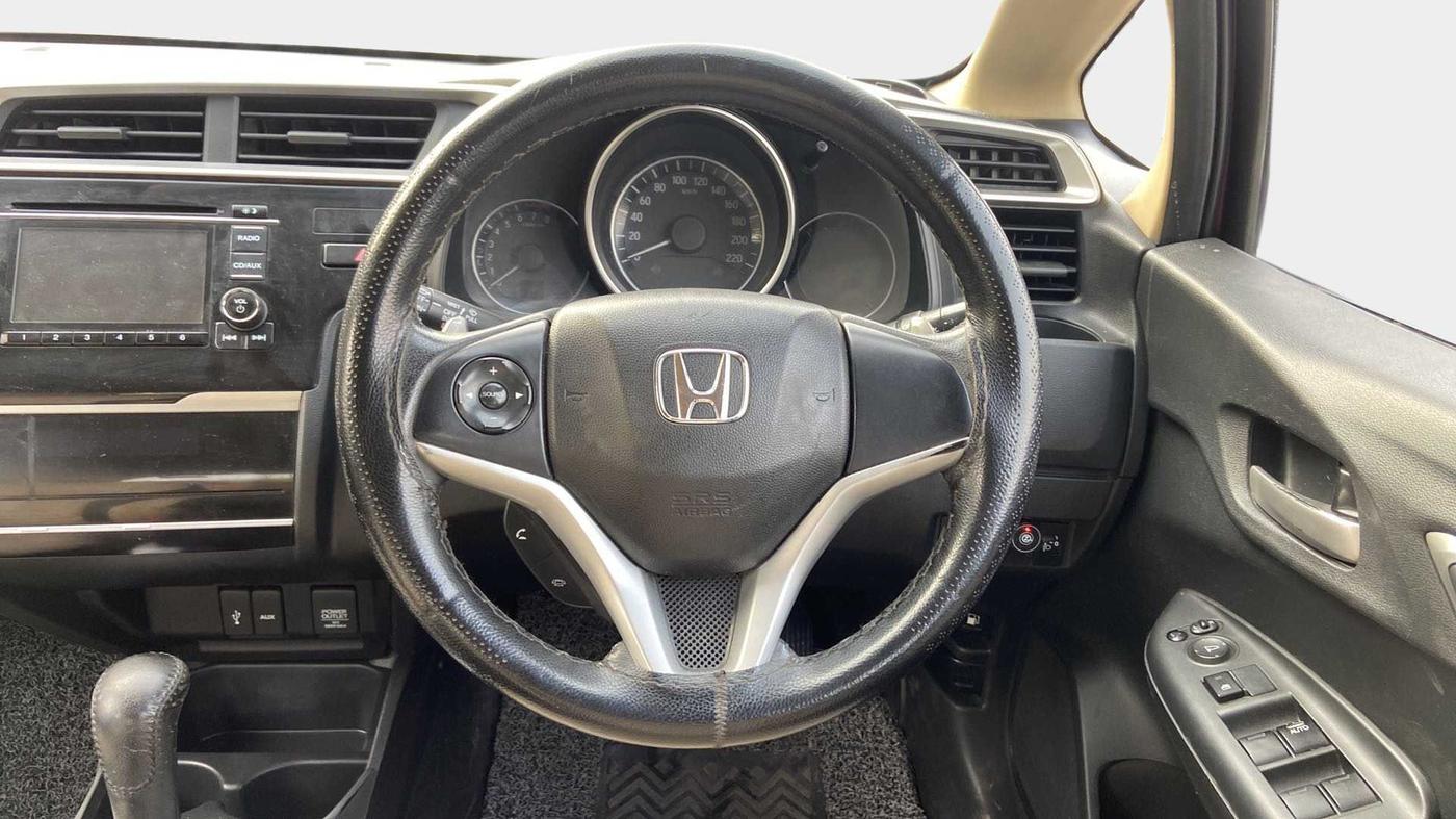 2016 Honda Jazz 1.2L I-VTEC V AT, CNG, Automatic, 70,503 km, Steering Wheel Close Up