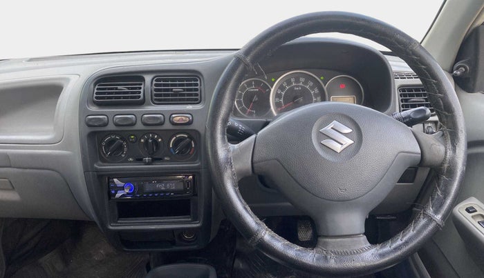 2014 Maruti Alto K10 VXI, Petrol, Manual, 70,576 km, Steering Wheel Close Up