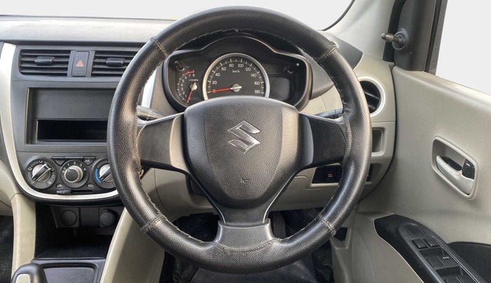 2014 Maruti Celerio VXI AMT, Petrol, Automatic, 64,864 km, Steering Wheel Close Up